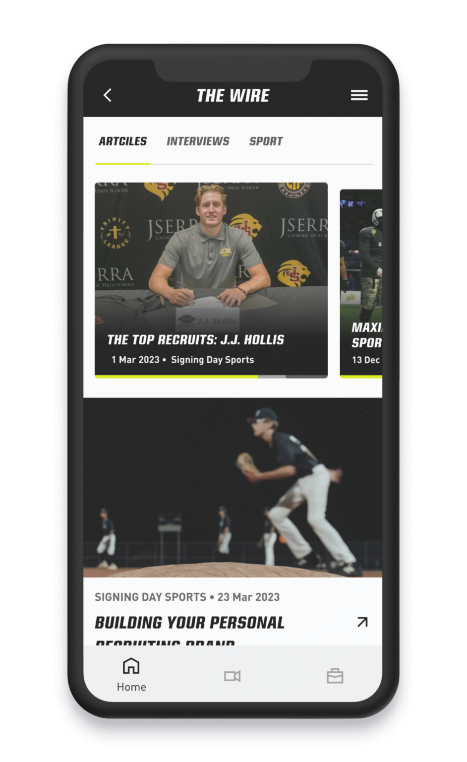 Athletes Signing Day Sports